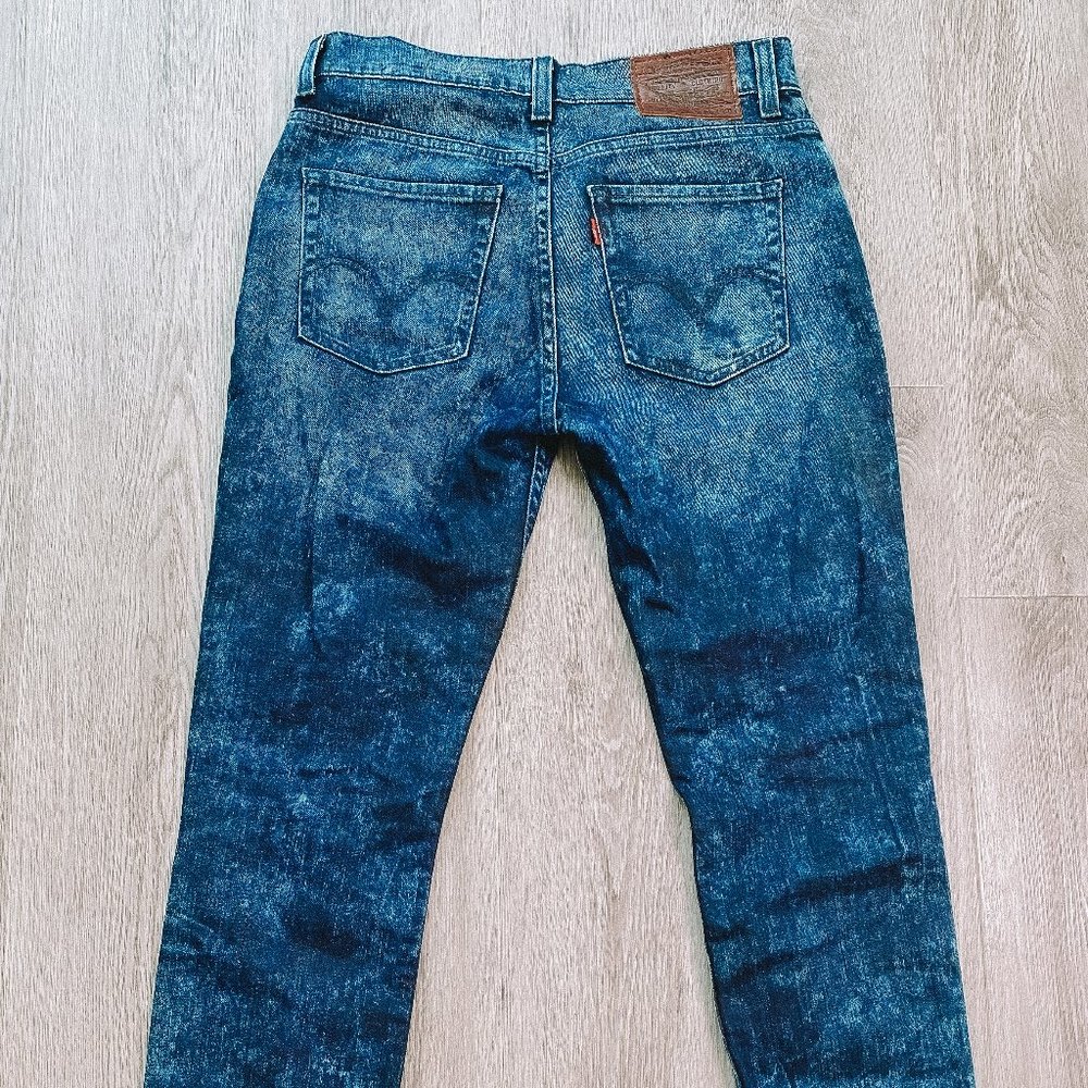 Levis Acid Wash Skinny Jeans